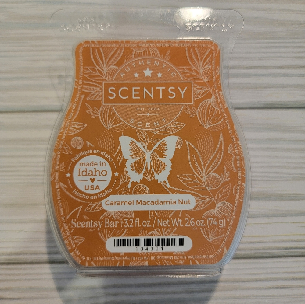 Scentsy Bar in Caramel Macadamia Nut